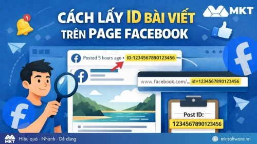 Hướng dẫn cách lấy ID bài viết trên Page Facebook chỉ 15s