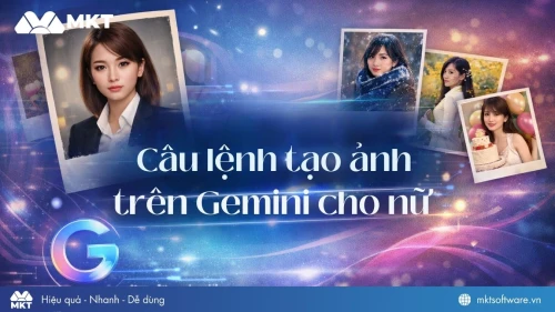 101+ câu lệnh tạo ảnh trên Gemini cho nữ đang hot 2026