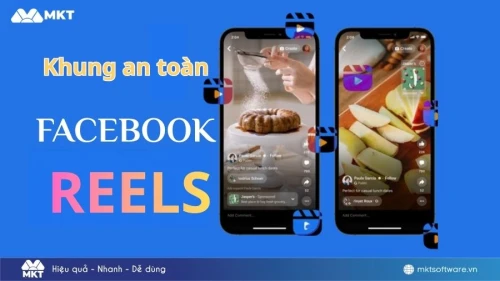 Khung an toàn Reels Facebook: Kích thước & cách căn chuẩn