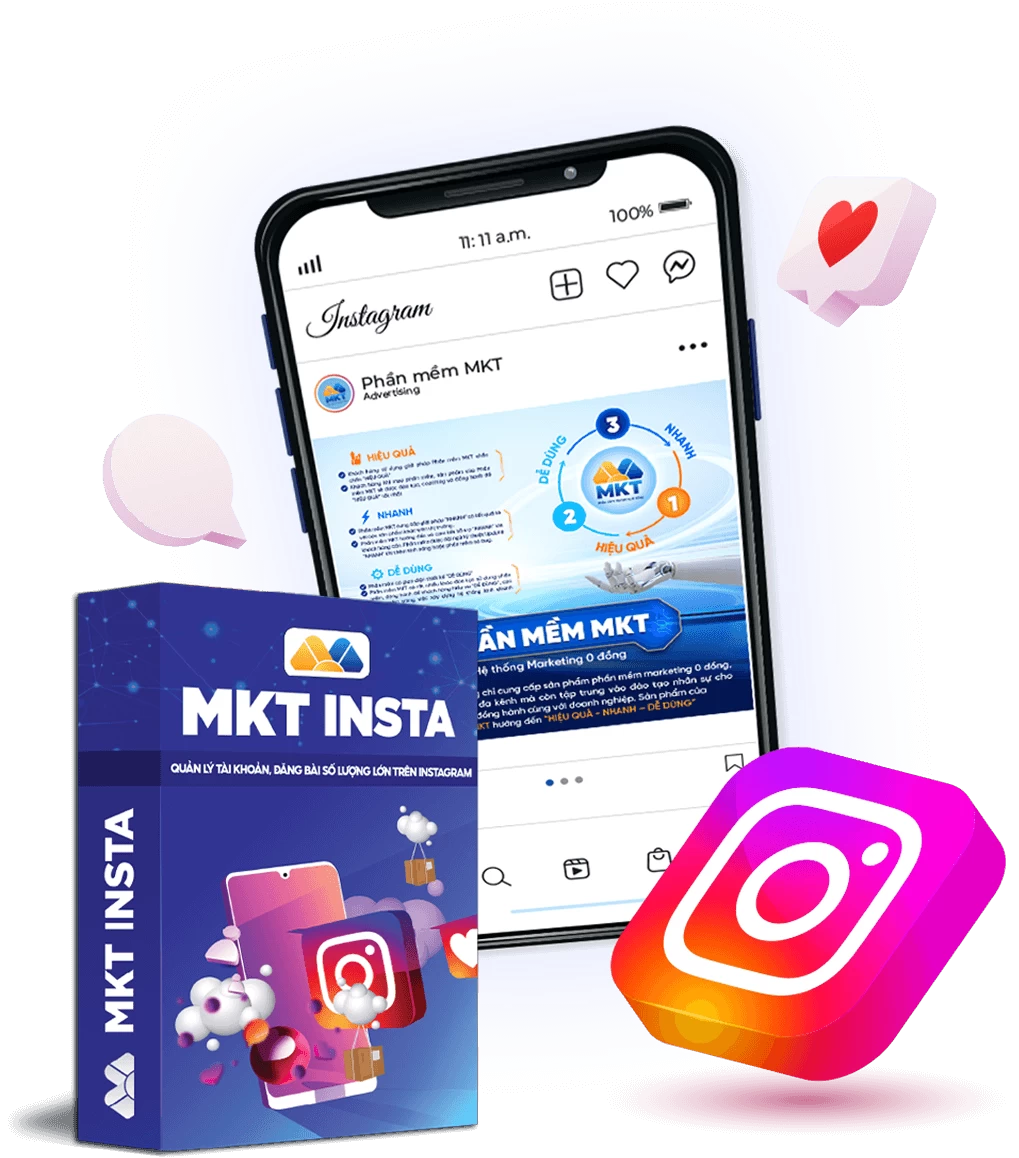 MKT Instagram - hình ảnh sản phẩm