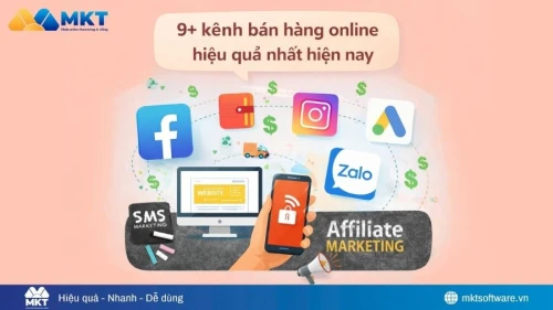 Top 9 kênh bán hàng online hiệu quả nhất cho shop mới năm 2026