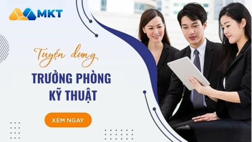 Tuyển dụng Trưởng phòng Kỹ thuật