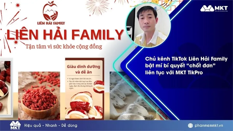 Bán đặc sản trên TikTok – Câu chuyện thành công nhờ MKT TikPro của Liên Hải Family