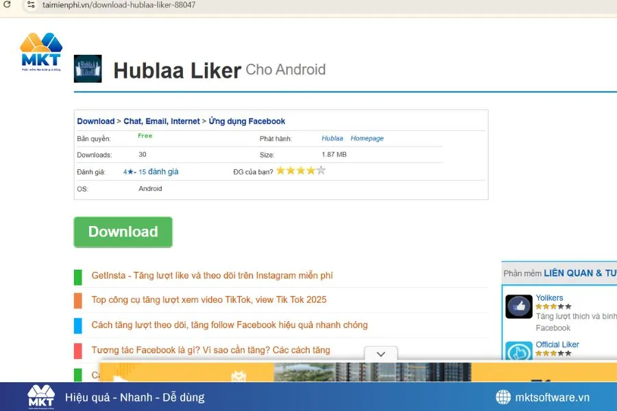 TOP 10+ app tăng like Facebook dễ dùng, không lo bị khóa nick