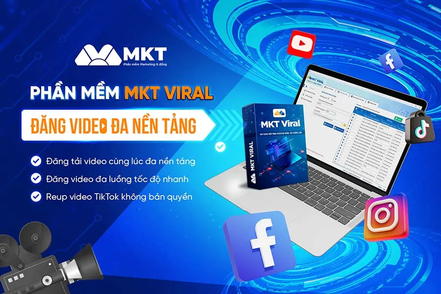 Phần mềm MKT AI Viral hỗ trợ auto comment