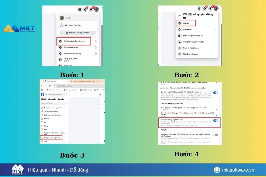 Cách chặn tag trên Facebook cực nhanh để không bị làm phiền