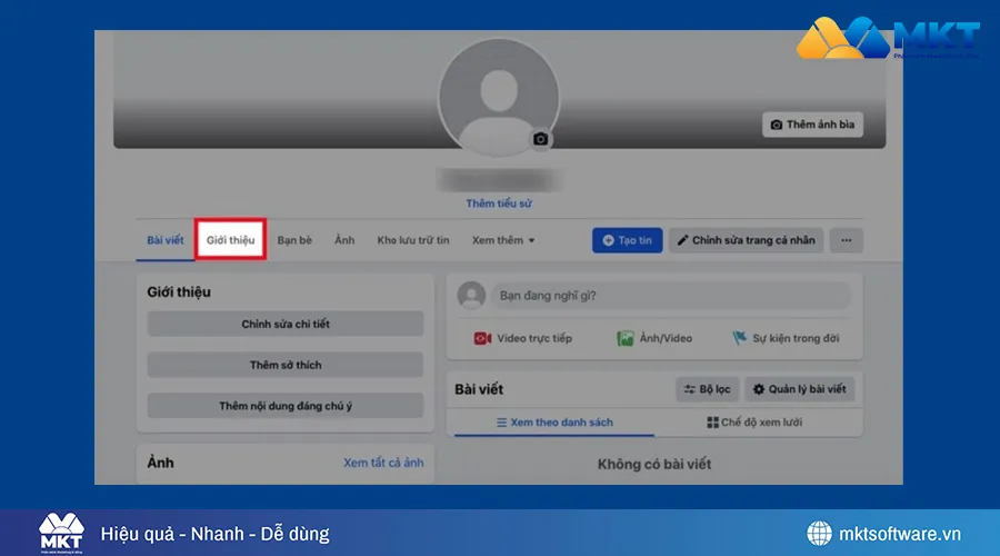 Chỉnh Sửa Thông Tin Cá Nhân Trên Facebook Bằng Máy Tính B2