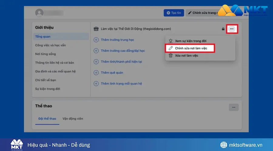 Chỉnh Sửa Thông Tin Cá Nhân Trên Facebook Bằng Máy Tính B4