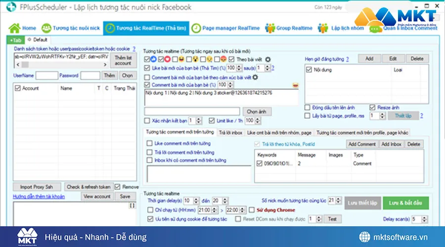 Fplus - Phần mềm hỗ trợ bán hàng Facebook hiệu quả
