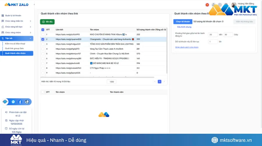 Hướng Dẫn Quét Thành Viên Nhóm Zalo Tăng Tệp Khách Hàng Nhanh Chóng