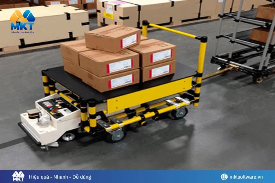 Cách chọn robot vận chuyển hàng hóa phù hợp từng mô hình