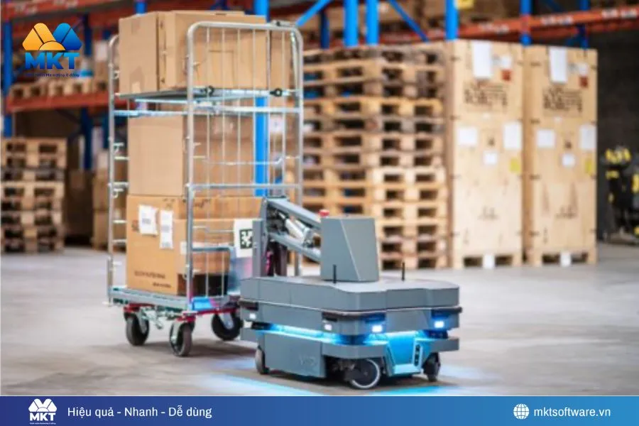 Cách chọn robot vận chuyển hàng hóa phù hợp từng mô hình