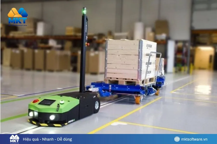 Robot vận chuyển hàng hóa là gì? Phân loại, giá và ứng dụng trong nhà máy