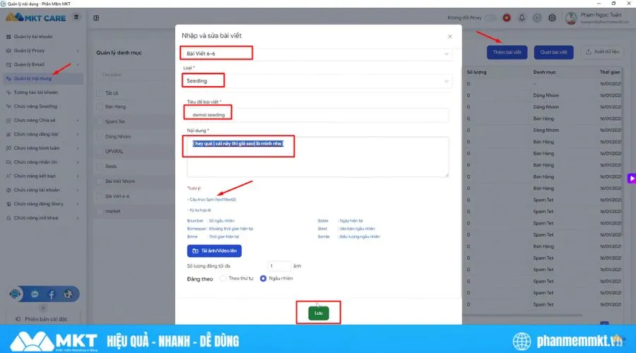 Bùng nổ tương tác với Seeding livestream Facebook