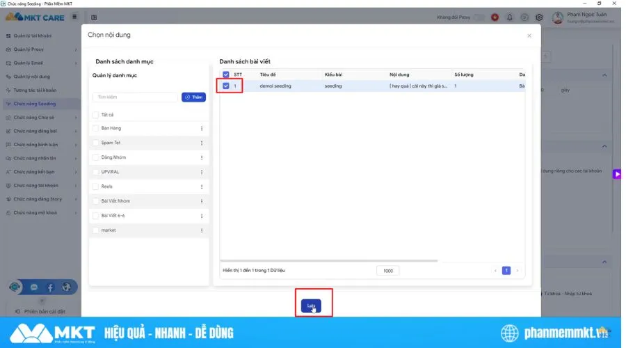 Bùng nổ tương tác với Seeding livestream Facebook