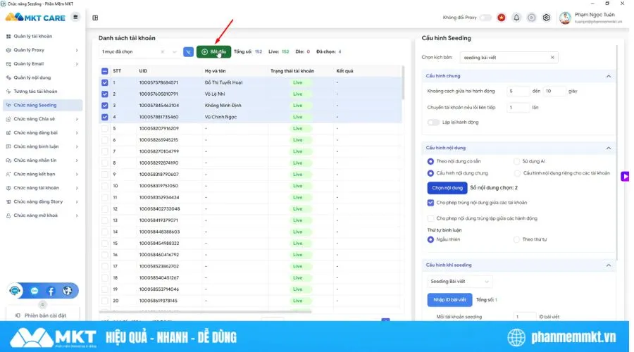 Seeding livestream Facebook: Bí quyết tăng tương tác - chốt đơn x2
