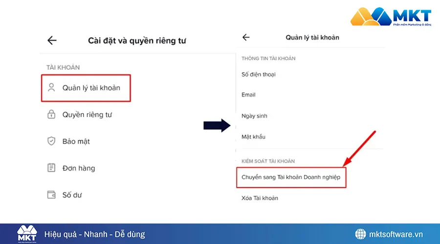 Hướng dẫn tạo tài khoản doanh nghiệp tiktok 2