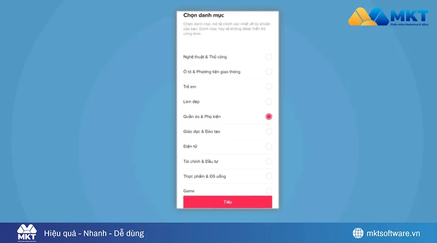 Hướng dẫn tạo tài khoản doanh nghiệp tiktok 3