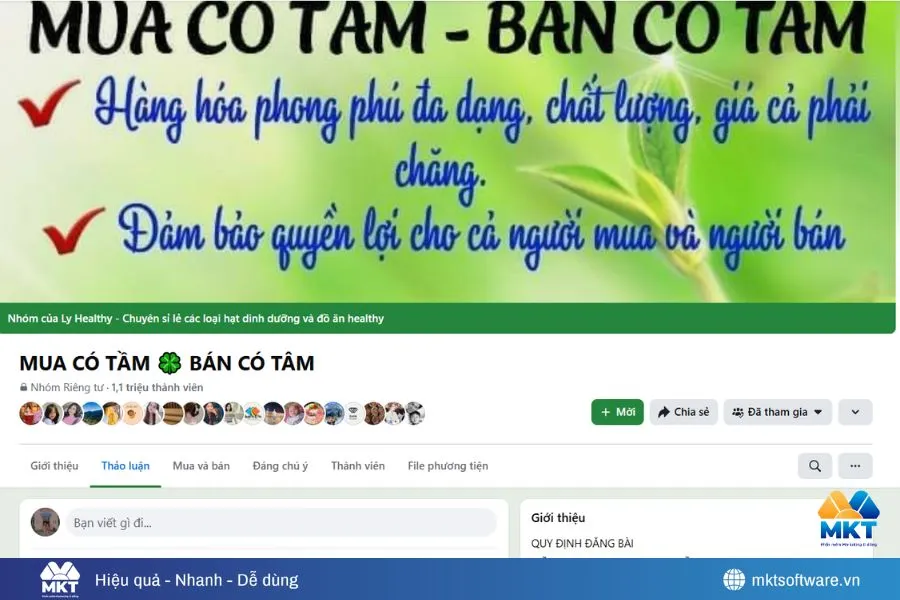 Danh sách các group bán hàng hiệu quả trên Facebook uy tín