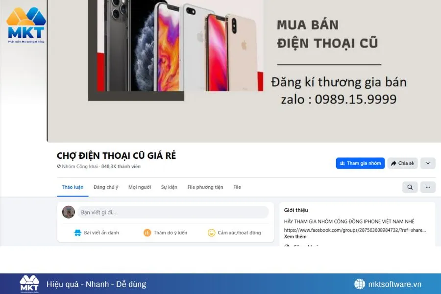 Danh sách các group bán hàng hiệu quả trên Facebook uy tín