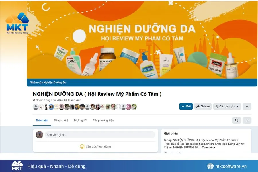 Các group bán mỹ phẩm trên Facebook uy tín (cập nhật 2025)