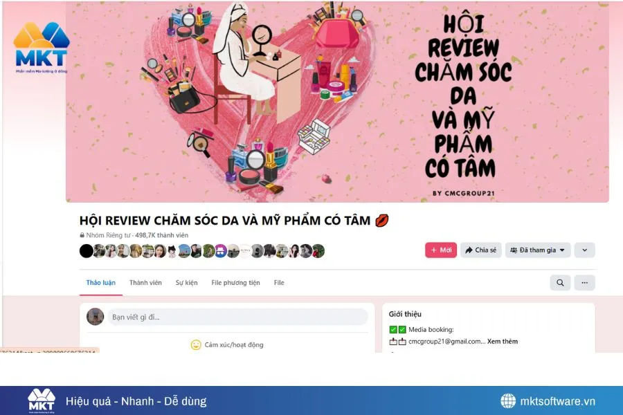 Các group bán mỹ phẩm trên Facebook uy tín (cập nhật 2025)