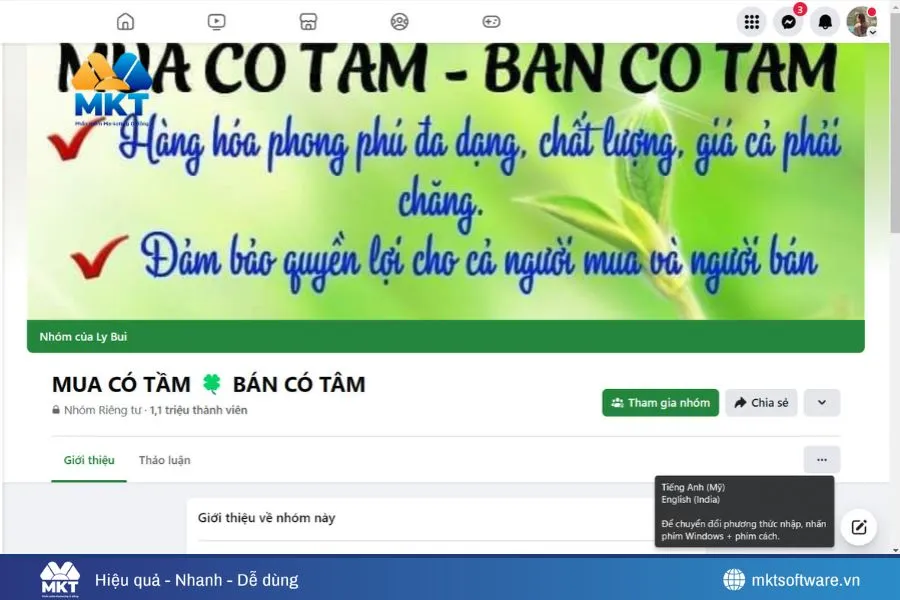 Các nhóm bán quần áo trên Facebook giúp tăng doanh số nhanh