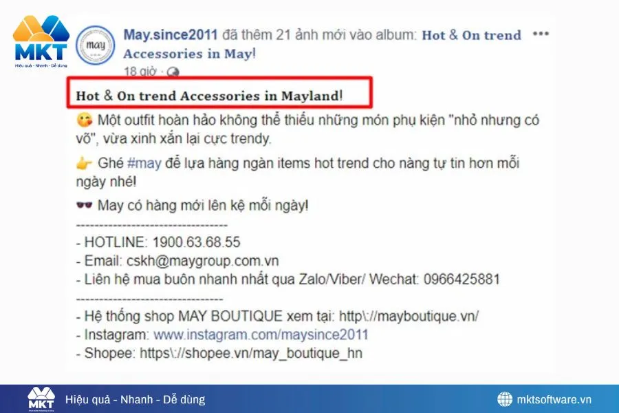 Phần mở bài cần bắt trend xu hướng