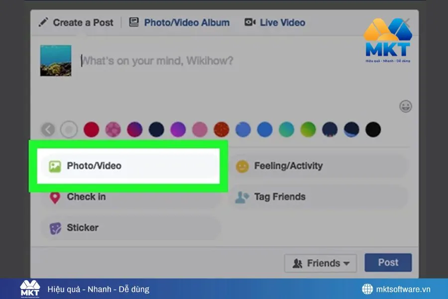 Cách đăng hình bán hàng trên Facebook với laptop đơn giản, dễ thao tác