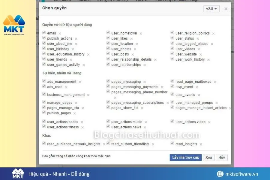 Cách lấy token Facebook an toàn, nhanh, không bị checkpoint