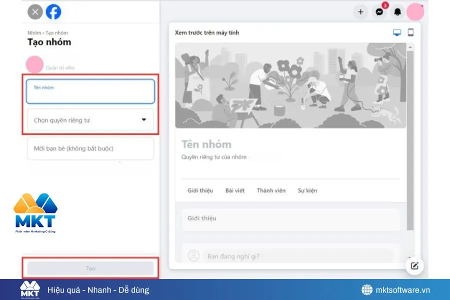 Hướng dẫn cách tạo group bán hàng trên Facebook không lo lỗi