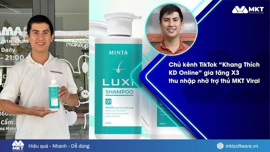 Hành trình “Khang thích KD Online” tăng trưởng doanh thu gấp 3 lần nhờ MKT AI Viral