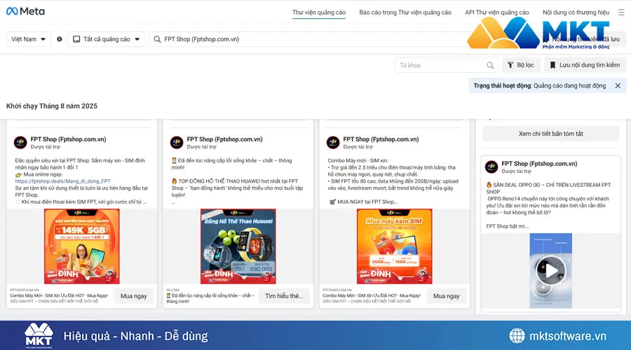 Những mẫu quảng cáo chuyển đổi cao của FPT Shop