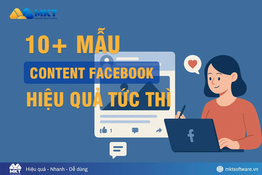 Mẫu content Facebook hiệu quả