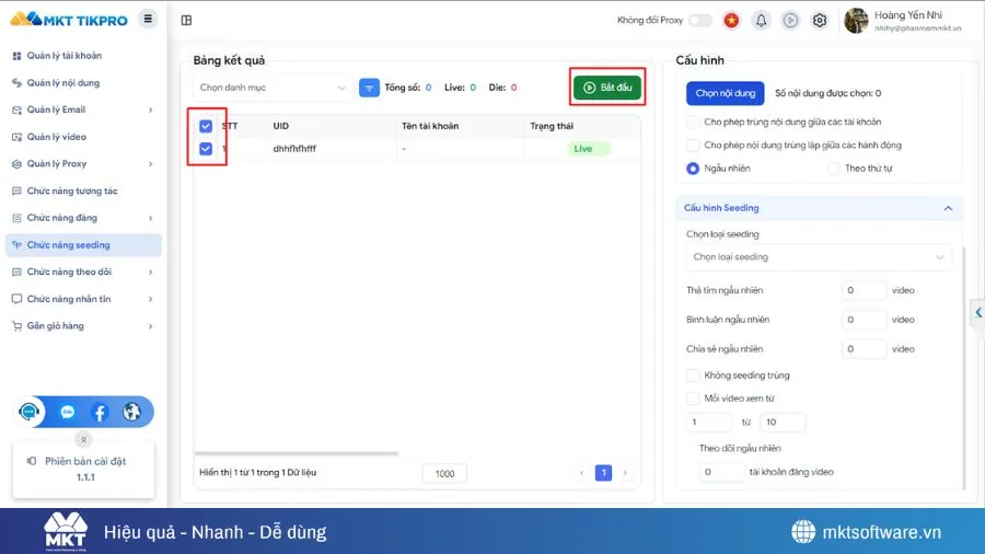 Bí quyết viral video nhanh chóng với 2 phần mềm seeding TikTok