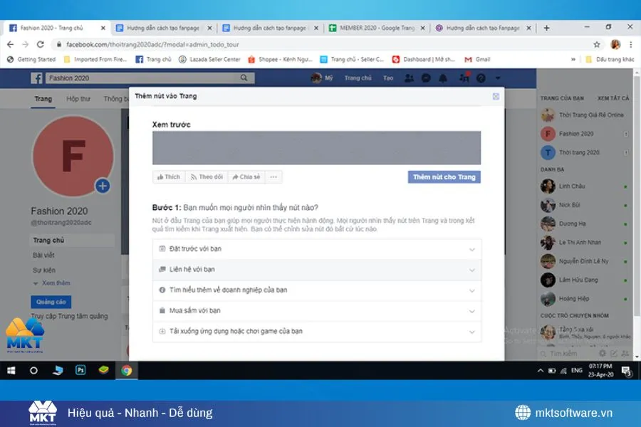 Hướng Dẫn Cách Tạo Fanpage Bán Quần Áo Chi Tiết Cho Người Mới