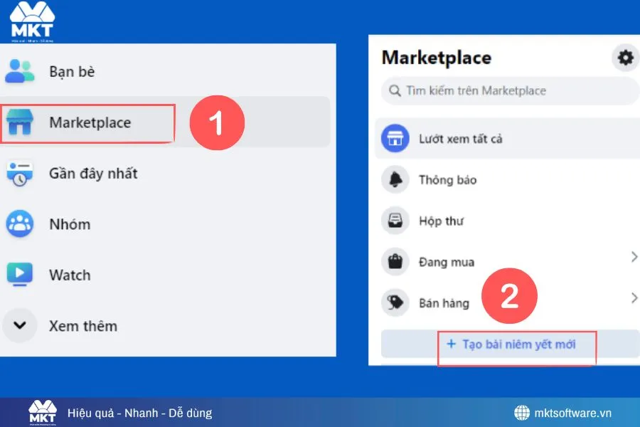 Các bước đăng bán hàng trên Facebook Marketplace Các bước đăng bán hàng trên Facebook Marketplace