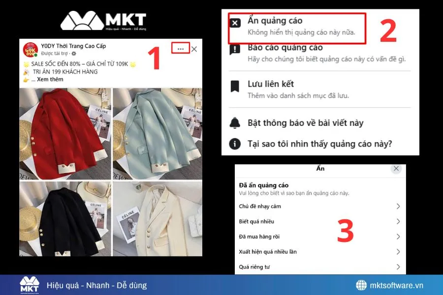 Hướng dẫn các bước ẩn quảng cáo Facebook trên web