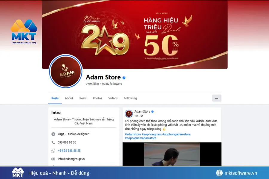 Các trang bán quần áo trên Facebook giá rẻ, mẫu đa dạng