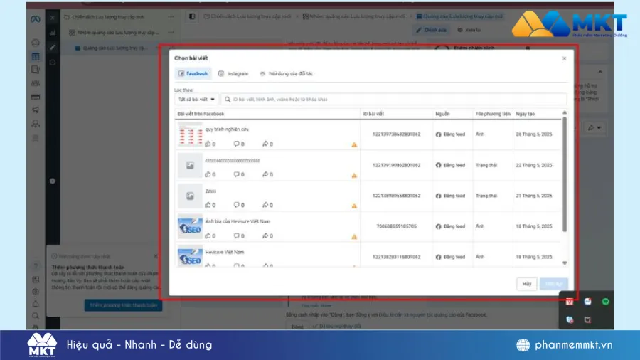 Kiểm tra Preview và trạng thái trước khi Đăng Cách chỉnh sửa bài viết đang chạy quảng cáo