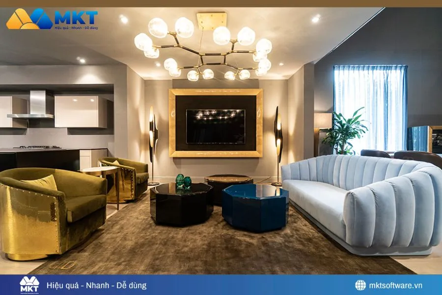 Lựa chọn hình ảnh sắc nét về nội thất để khách hàng dễ hình dung