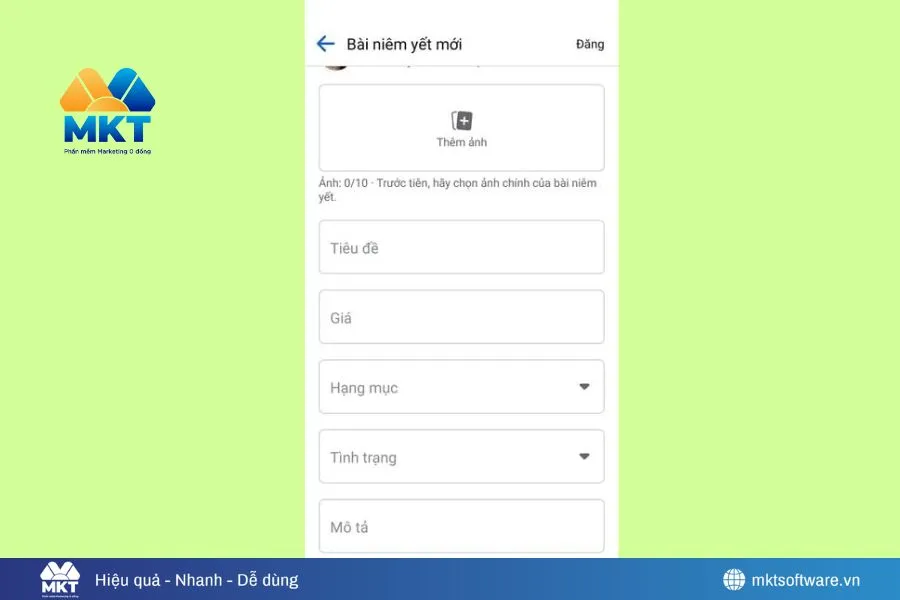 Cách Đăng Bài Lên Marketplace Chuẩn Chỉnh Nhất Hiện Nay