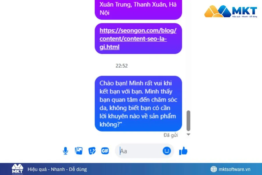 Hình minh họa về kết nối qua tin nhắn - Cách kết bạn để bán hàng online hiệu quả Hình minh họa về kết nối qua tin nhắn - Cách kết bạn để bán hàng online hiệu quả