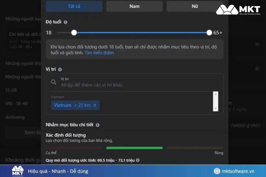 Xác định đối tượng