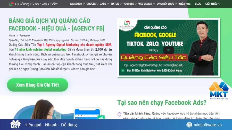 Top 10+ Công Ty Quảng Cáo Facebook Uy Tín Giúp Chiến Dịch Bùng Nổ