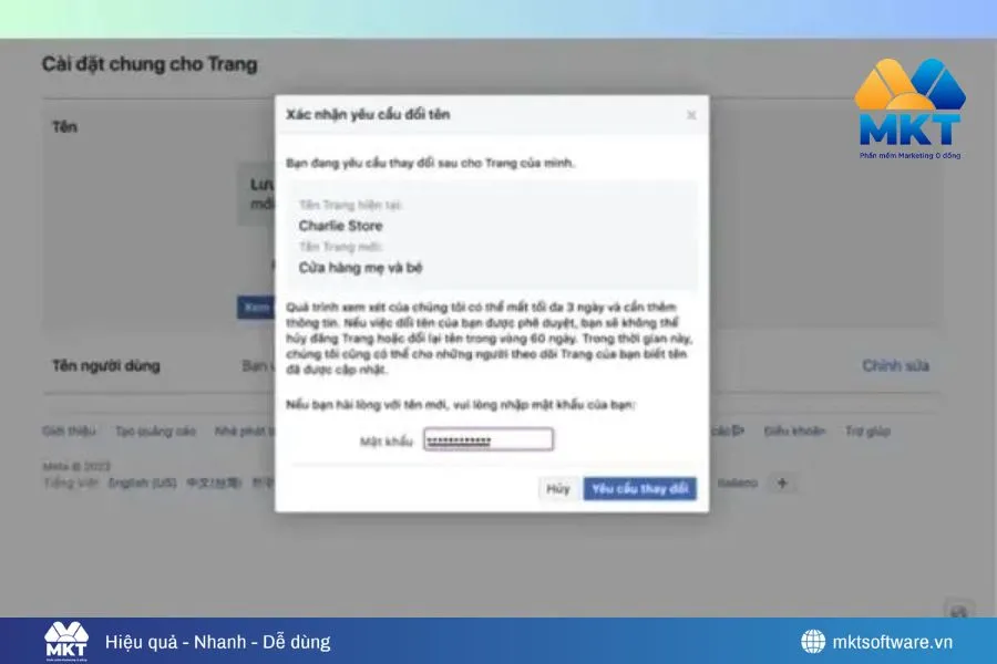Cách Đổi Tên Fanpage Facebook Chuẩn Thương Hiệu Thành Công 100%