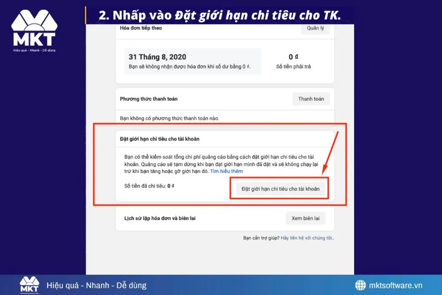 Đặt giới hạn