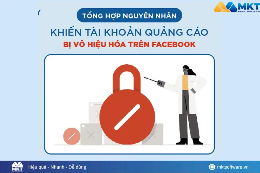 Nguyên nhân hạn chế quảng cáo do lỗi hệ thống hoặc chiến dịch không phù hợp