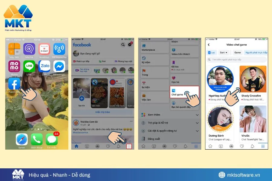 Cách mua sao trên Facebook an toàn - ủng hộ streamer dễ dàng