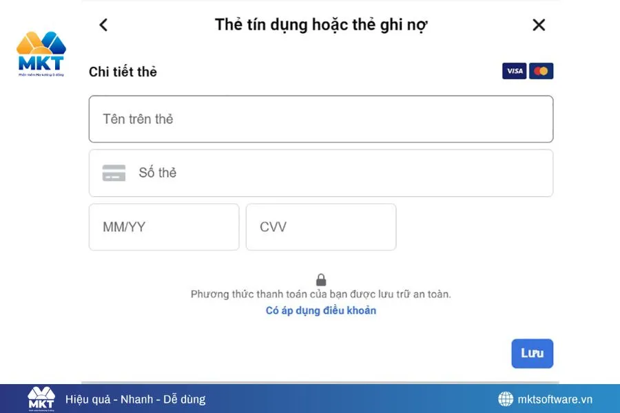 Hướng Dẫn Thủ Tục & Phương Thức Thanh Toán Khi Nạp Tiền Quảng Cáo Facebook Chi Tiết